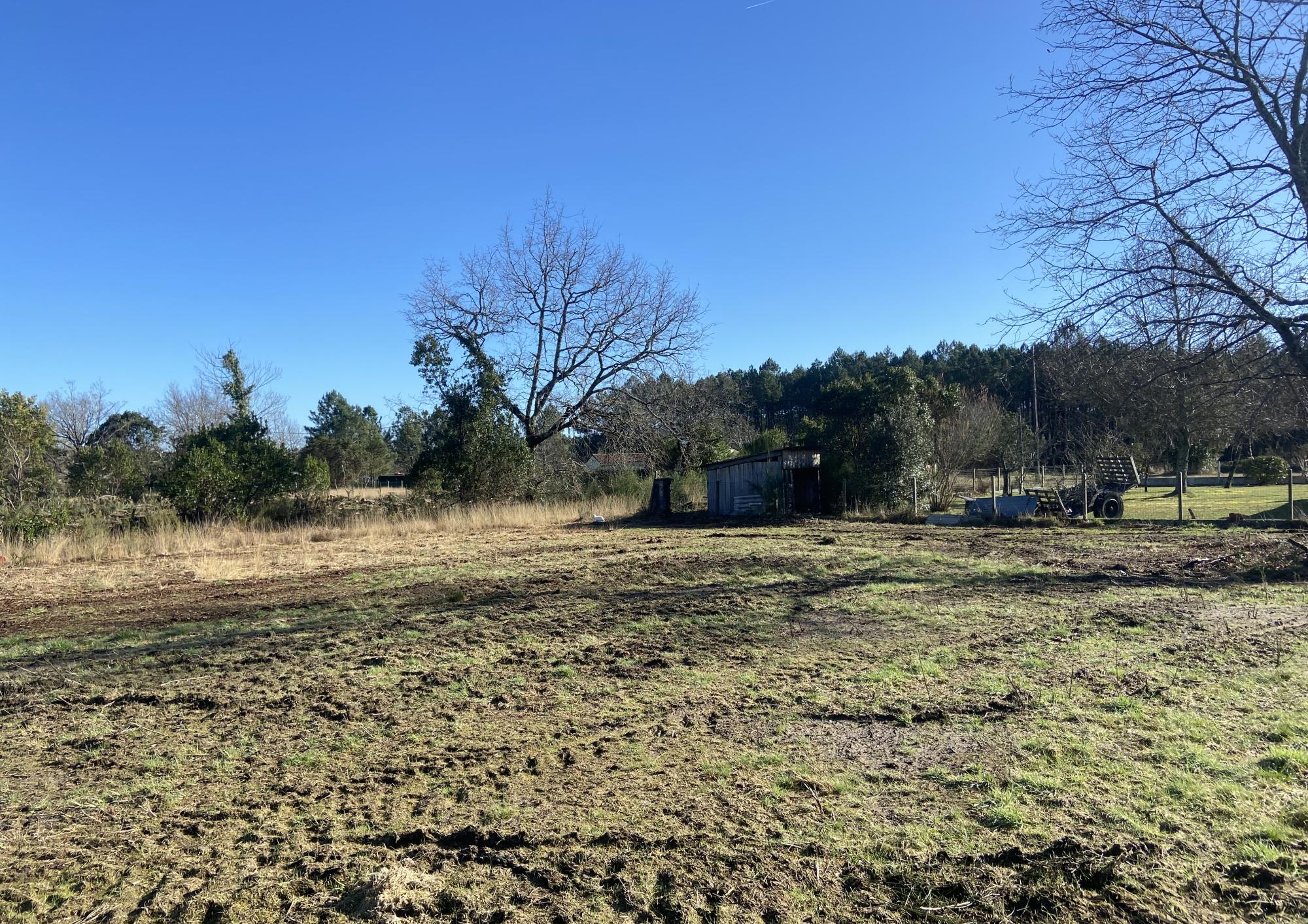 Terrain à batir pret à construire LE PORGE. Lotissement BEOLETTO. lot 6