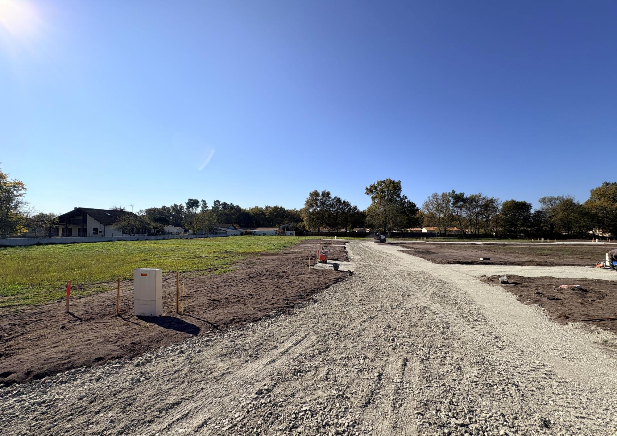 terrain à vendre terrain viabilisé libre de constructeur lotissement meilleur prix terrain exceptionnel calme saint magne hostens terrain à bâtir beau terrain plat lotisseur aménageur commune